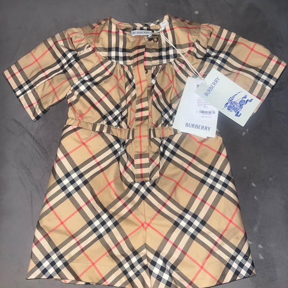 Child’s Burberry dress